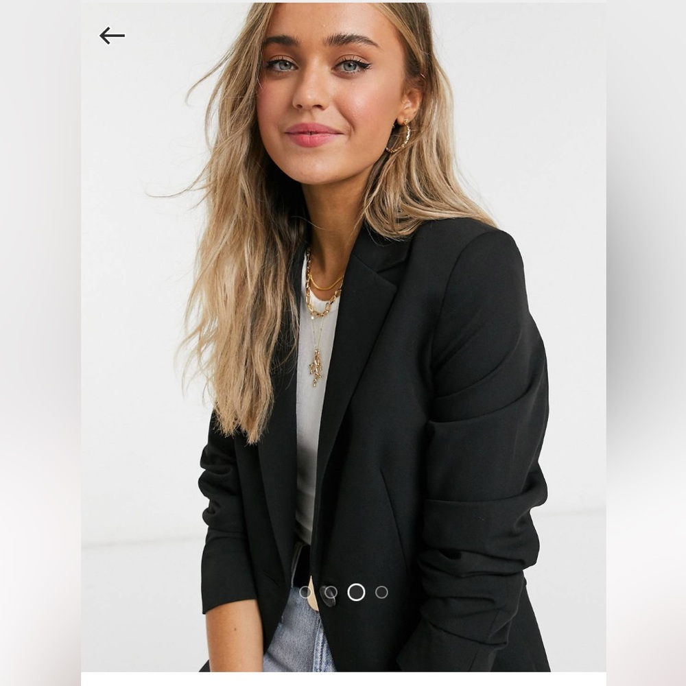 Mango Black Blazer